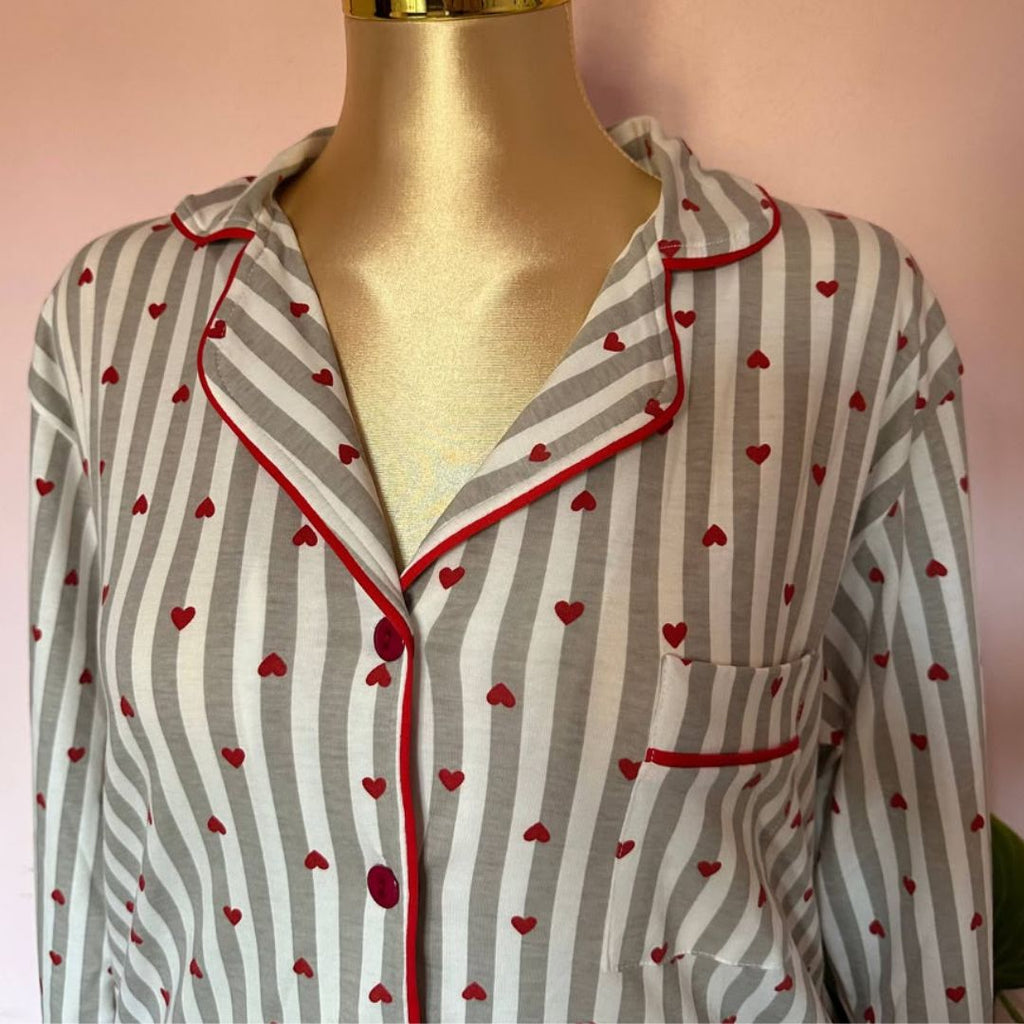 Ruby Stripe Lounge Pajama Set ❣️