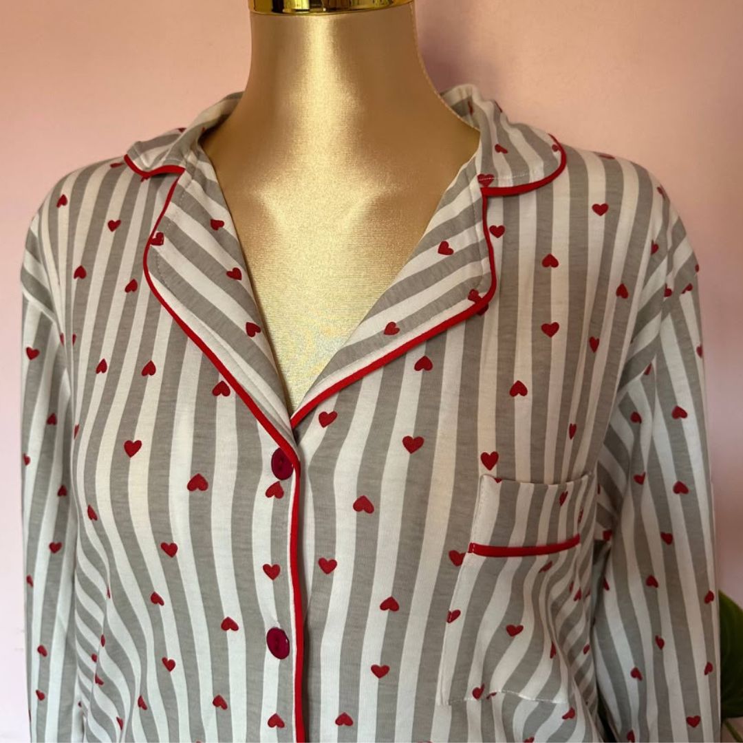 Ruby Stripe Lounge Pajama Set ❣️