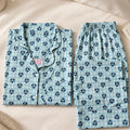 Blue Blossom Pajama Set 🩵