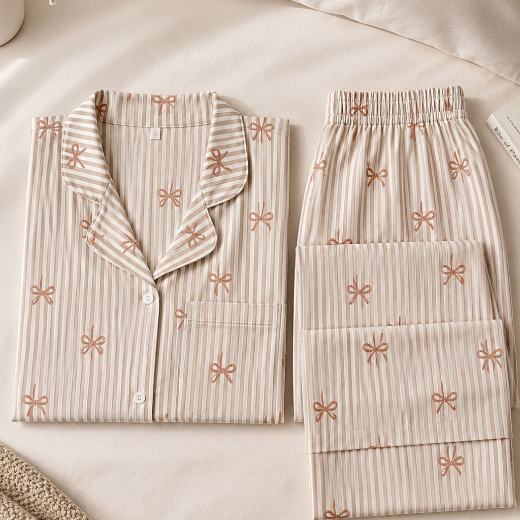 Rosie Stripes Pajama Set 🎀