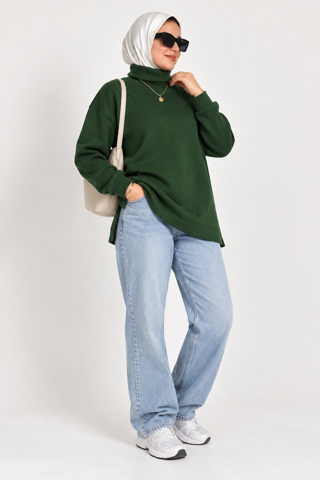 Forest Green Cozy Sweater 💚