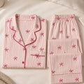 Blush Bow Lounge Pajama Set 🎀
