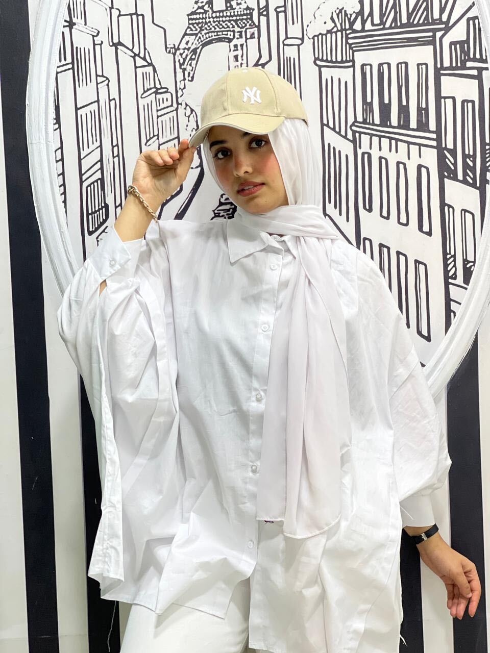 Cloud Oversized Shirt 🤍