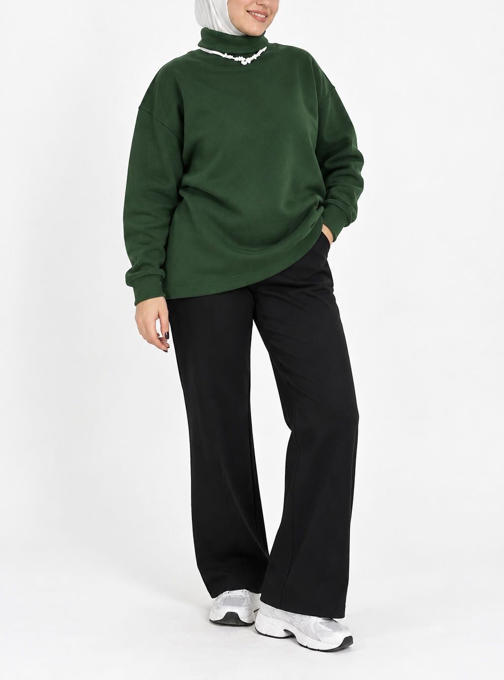 Forest Green Cozy Sweater 💚