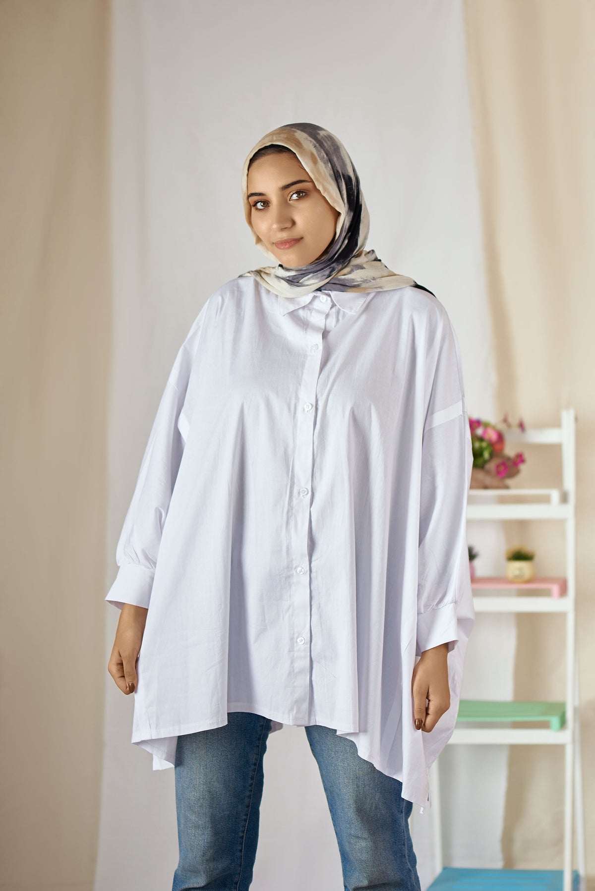 Cloud Oversized Shirt 🤍