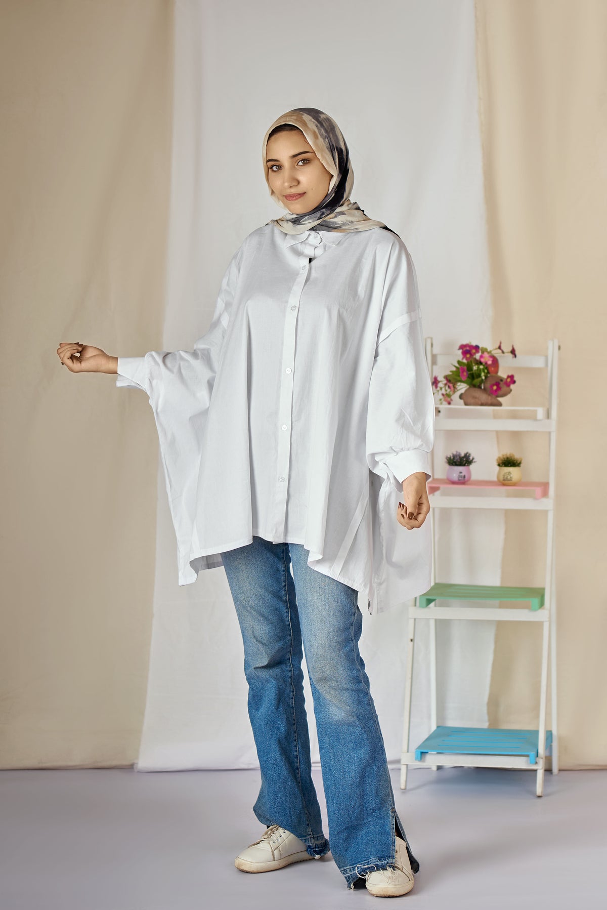 Cloud Oversized Shirt 🤍