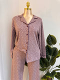 Mauve Bloom Pajama Set 🍁